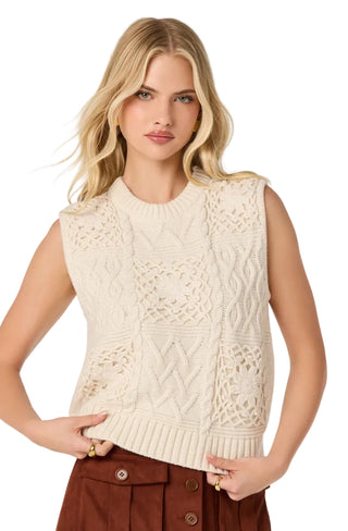 Astr Edlyn Sweater - Cream
