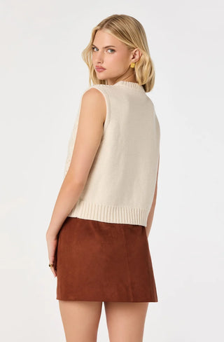 Astr Edlyn Sweater - Cream