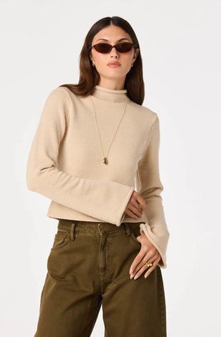 Astr May Sweater - Oatmeal
