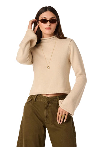 Astr May Sweater - Oatmeal