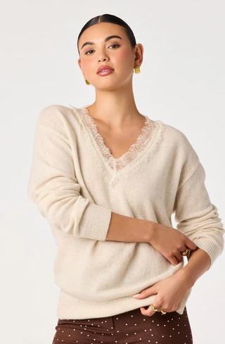 Astr Jadyn Sweater - Ivory