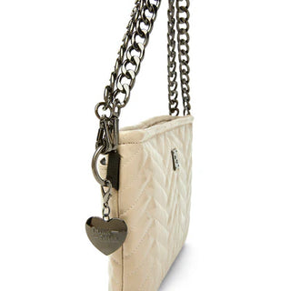 Almost Famous Moto Quilting - Blonde Patent