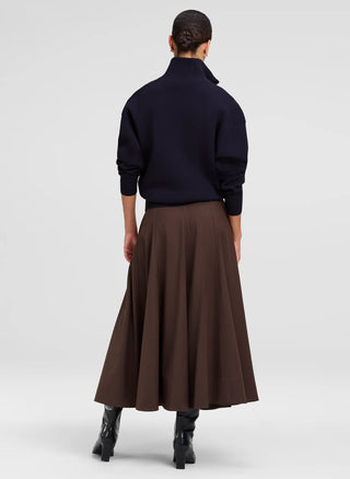 A.L.C. Aminah Skirt - Coffee