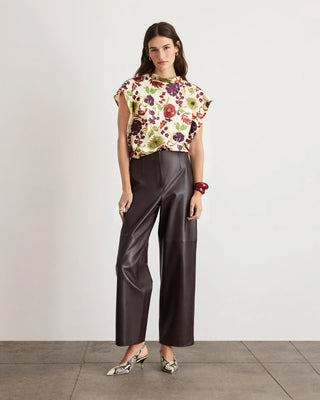Tanya Taylor Adrien Top - Cream Multi