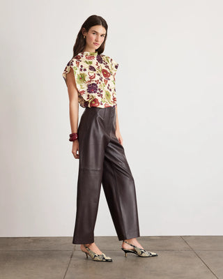 Tanya Taylor Adrien Top - Cream Multi