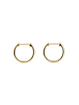 Ana Luisa Lo Slim Endless Hoops - Small - Gold