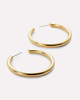 Ana Luisa Tia Hoop Earring - Medium - Gold