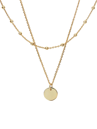 Ana Luisa Willow Coin Necklace Set - Gold&nbsp;