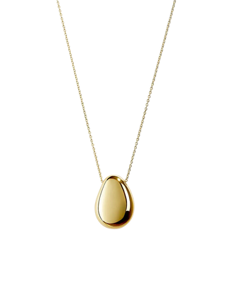 Ana Luisa Pebble Pendant Necklace - Medium - Gold