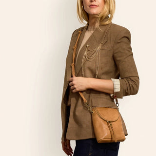 HOBO Fern Duo Crossbody - Whiskey