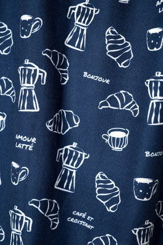 PJ Salvage - PJ Set Bonjour Babe - Deep Navy