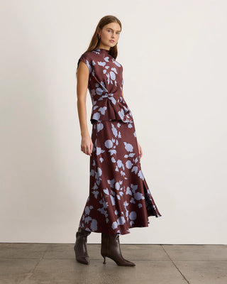 Tanya Taylor Robin Top - Deep Redwood Multi