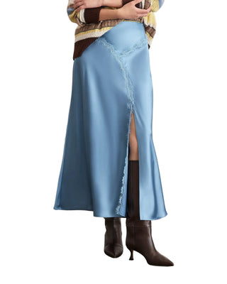 Tanya Taylor Bethany Skirt - Shadow Blue