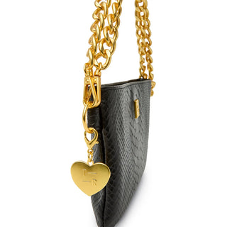 Think Royln Almost Famous - Moto Quilting/Black Python