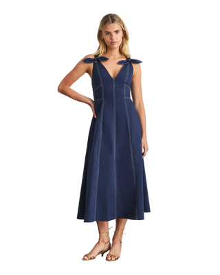 Tanya Taylor Caprice Dress - Maritime Blue