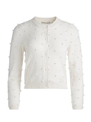Dollie Embellished Cardigan - Ecru