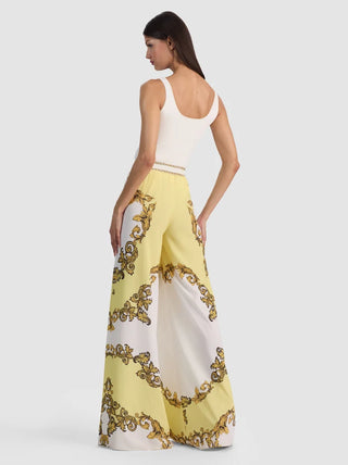 Ojai Wide Leg Pants - Golden Coast
