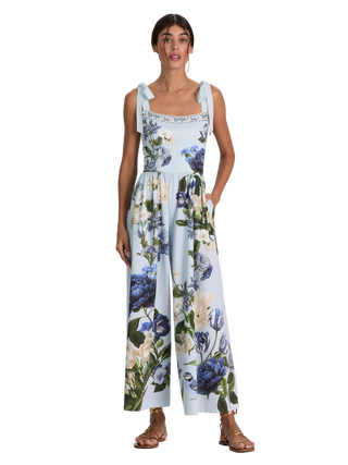 Alice + Olivia Rosalee Wide Leg Jumpsuit - Fly Away