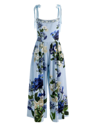 Alice + Olivia Rosalee Wide Leg Jumpsuit - Fly Away