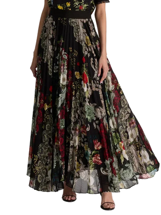 Alice + Olivia Katz Maxi Skirt - Free Spirit