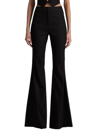 Alice + Olivia Linden Bootcut Trouser - Black