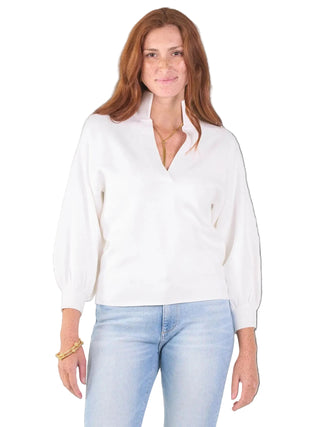Emily McCarthy Lolli Sweater - White