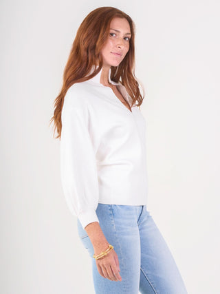 Emily McCarthy Lolli Sweater - White