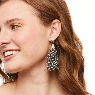 Brackish Silver Claudia Statement Earring