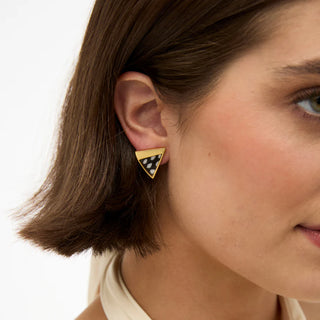 Triangle Stud Earring - Mia