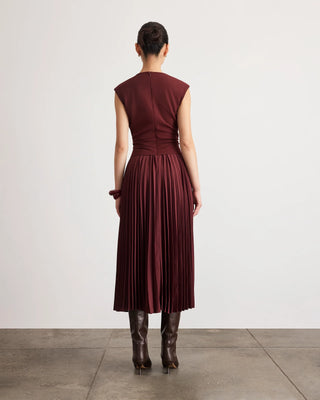 Tanya Taylor Carly Dress - Deep Redwood