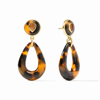 Carnaby Statement Earring - Tortoiseshell