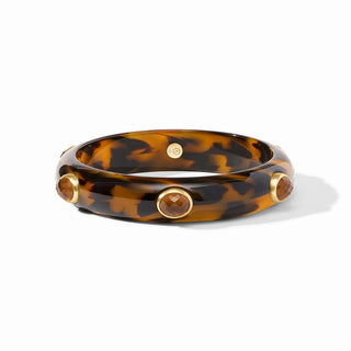 Carnaby Stone Bangle - Tortoiseshell