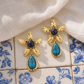 Mignonne Gavigan Stella Earrings - Blue Multi