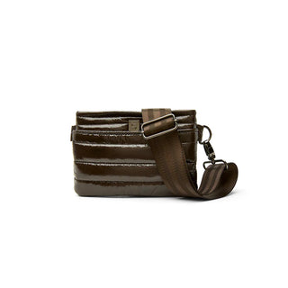Bum Bag/Crossbody - Glossy Chocolate