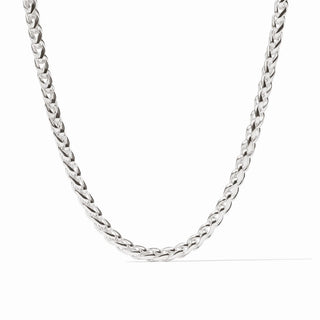Julie Vos Cobblestone Link Necklace - Silver