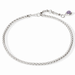 Julie Vos Cobblestone Link Necklace - Silver