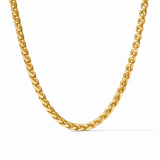 Cobblestone Link Necklace - Gold