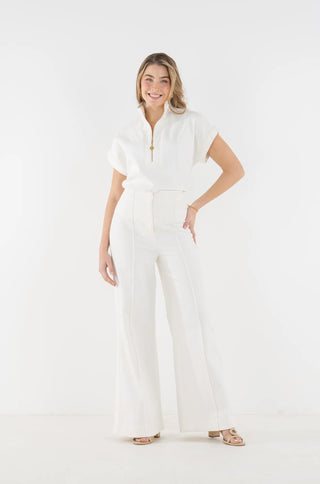 Piper Pant - Gardenia Denim