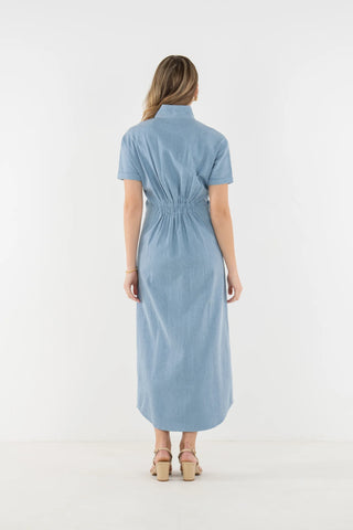 Georgia Dress - Classic Denim