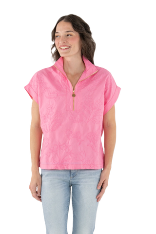 Poppy Pullover - Rose