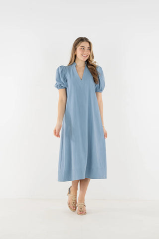 Hampton Dress - Denim