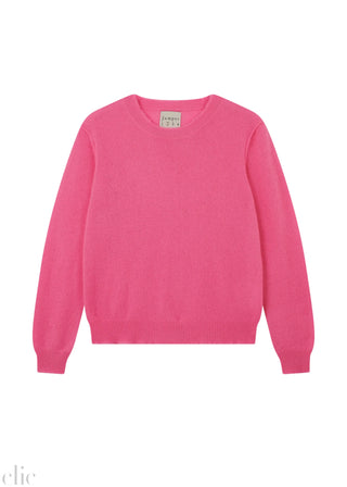 Jumper1234 Distressed Crew - Azalea