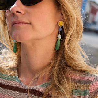 Mignonne Gavigan Adriana Earrings - Blues