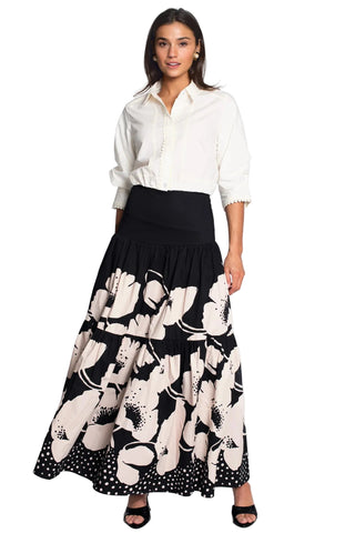 Elizabeth James Penelope Skirt - Dot Floral