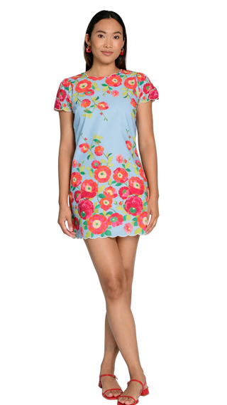 Elizabeth James Louisa Dress - Poppy Patch Blueberry