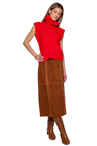 Elizabeth James Ava Skirt - Tan