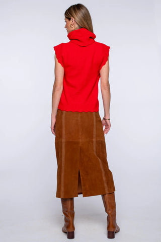 Elizabeth James Ava Skirt - Tan