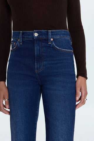 Evie High Rise Slim Boot - Penthouse