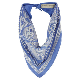 Mignonne Elara Scarf Necklace - Blues