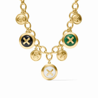 Essex Charm Necklace - Multi Stone
